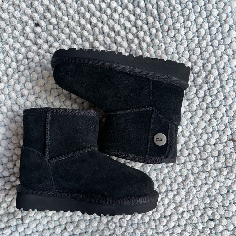 Black UGG boots